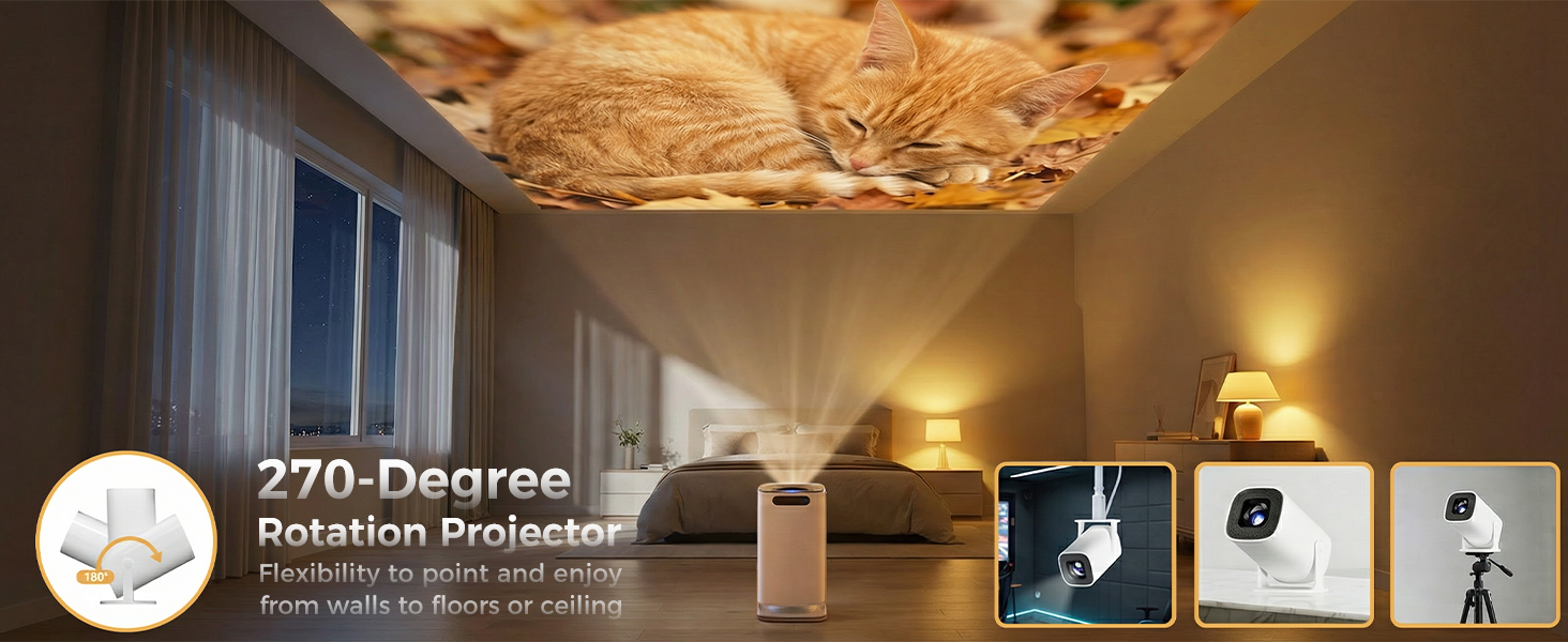 mini projector usb charging