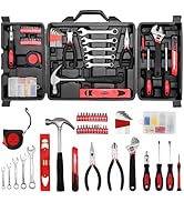 TLGREEN 147 Pieces Tool Set, Tool Kit for Home, Basic Tool Kit with Storage Tool Box, Screwdriver...