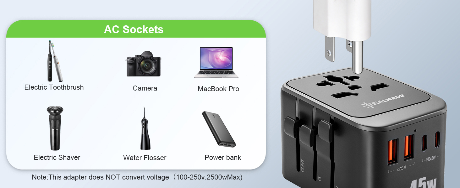 travel adapter