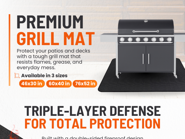 under grill mat
