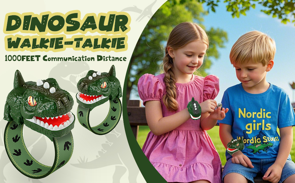 Dinosaur Walkie-Talkie