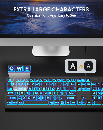 large print keyboard