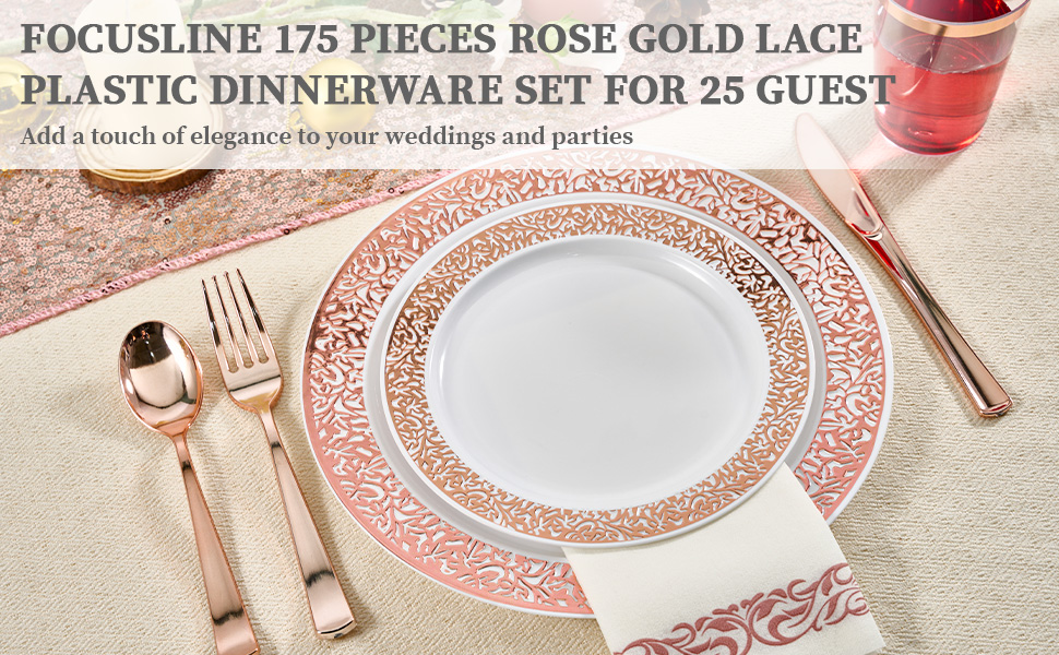 Disposable dinnerware set