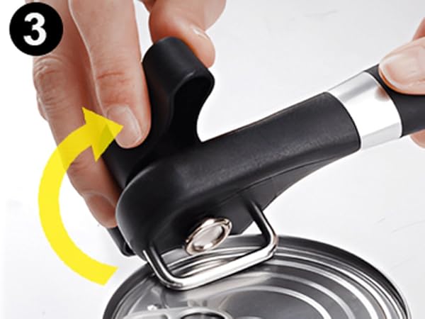 can opener with smooth edge