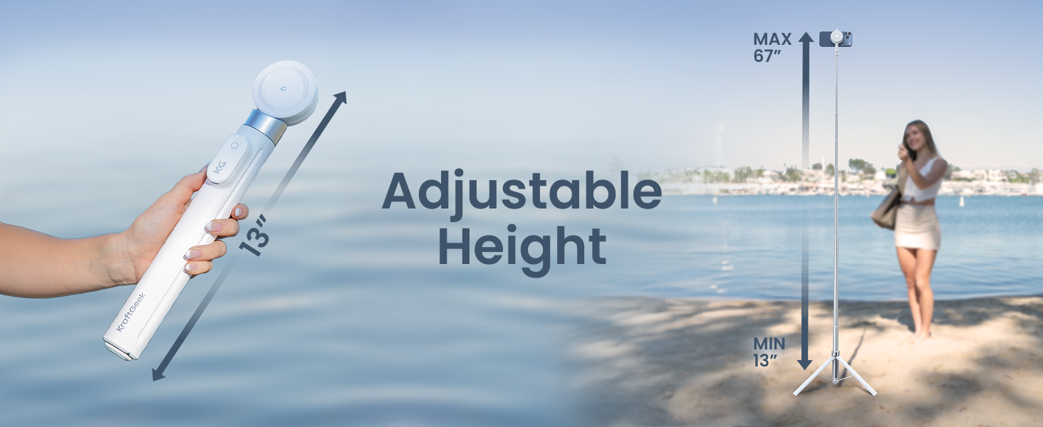 Auto-open phone tripod for travel and outdoor filming