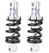 2 rooms Rear shock absorber 125mm 750LBS Rear shock absorber damper for 49cc Go-Kart ATV Scooter