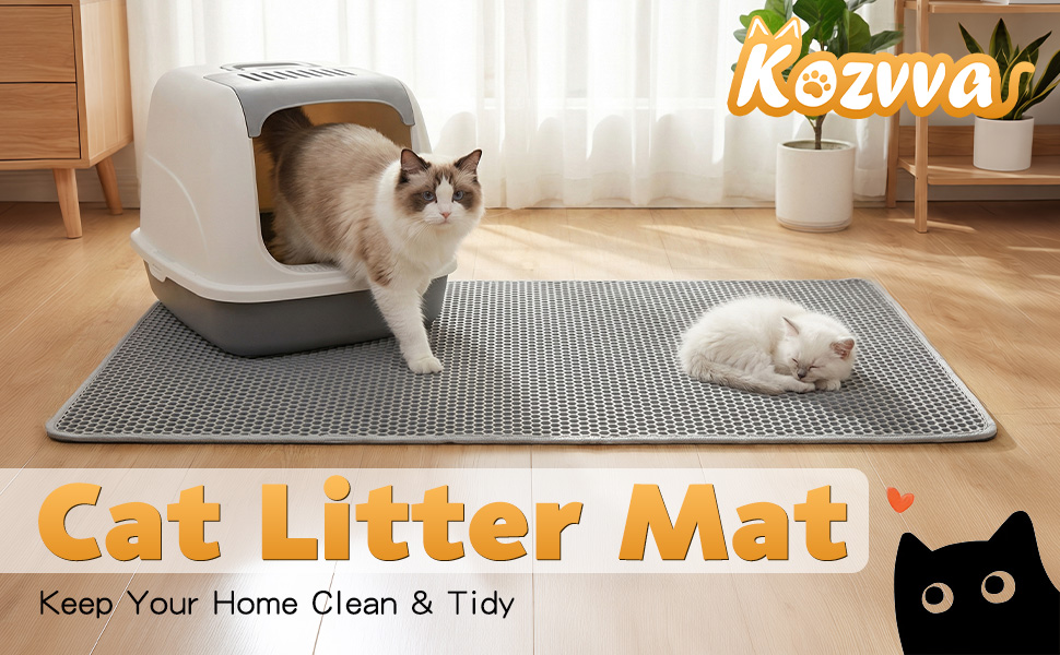 cat litter mat