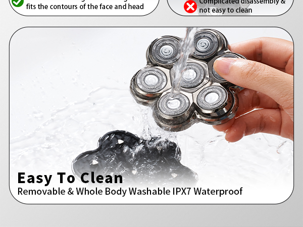 Electric Shaver Replacement Head