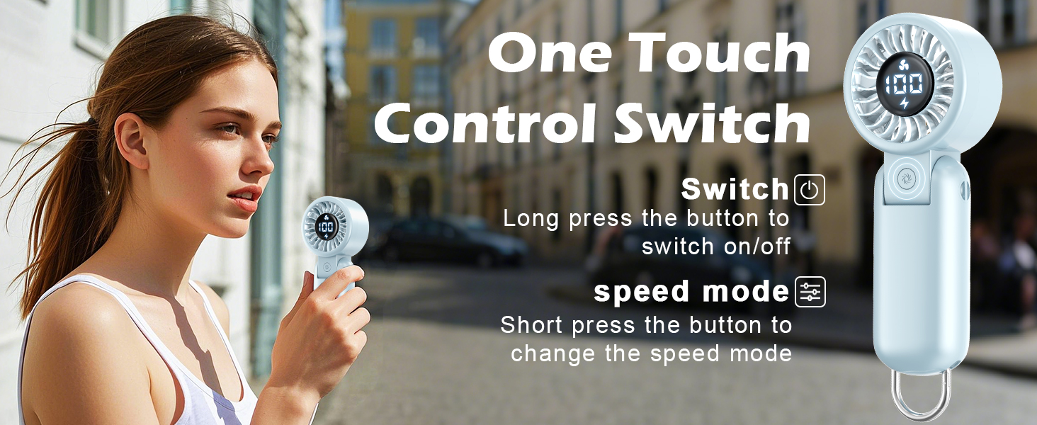 handheld fan rechargeable