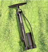 VIMILOLO Bike Pump Portable, Ball Pump Inflator Bicycle Floor Pump with high Pressure Buffer Easi...