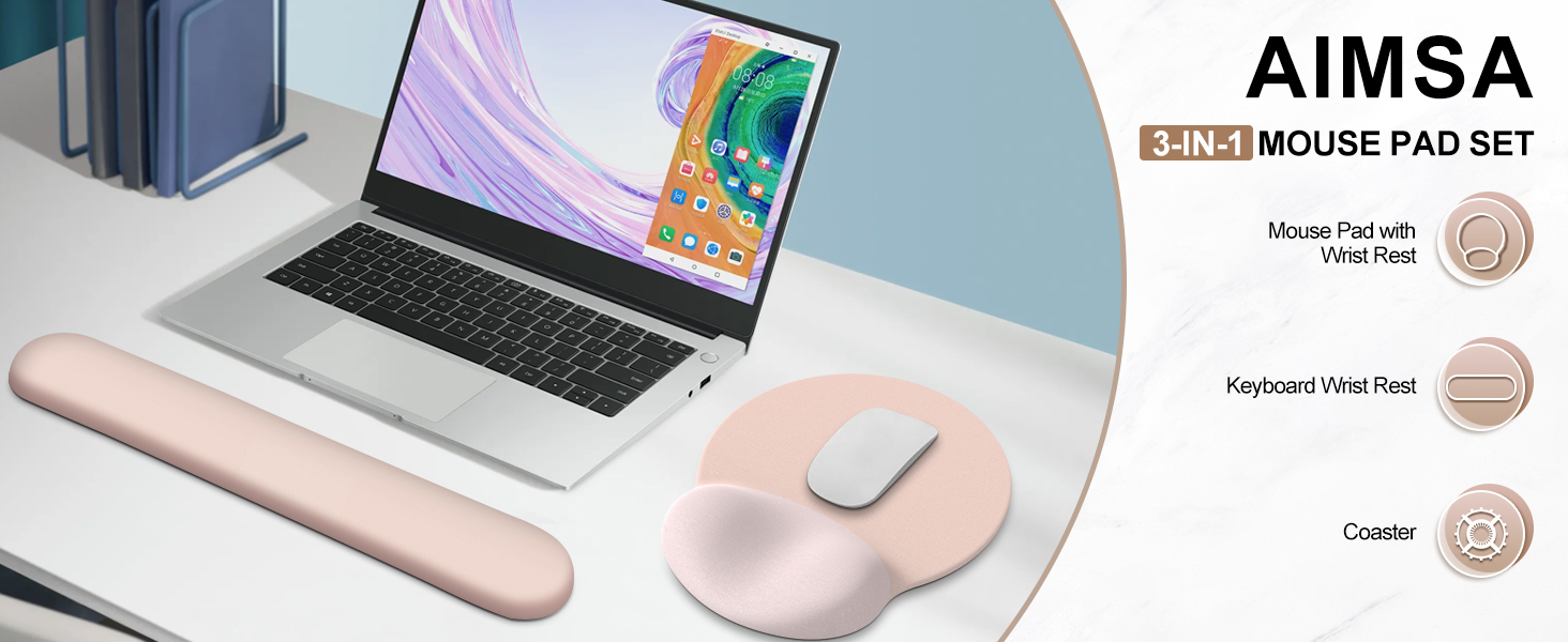 Apricot mouse pad
