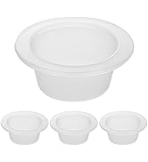 ASAWASA 4 Pcs Silicone Wax Warmer Liners for Pluggable, No Mess, No Scrape, Reusable,Long Lasting...