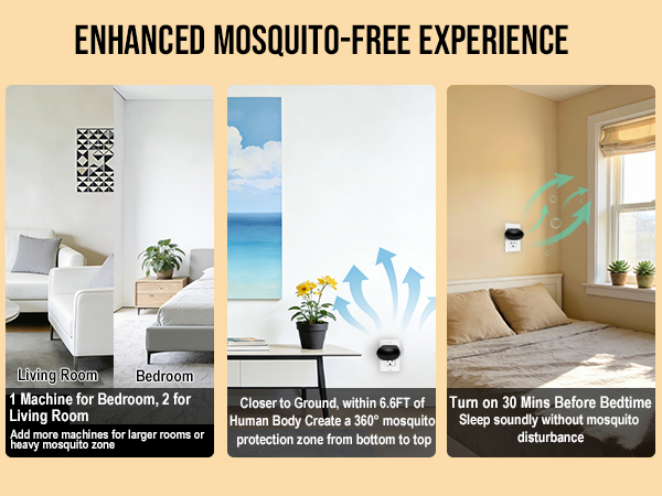 ENHANCED MOSQUITO-FREE EXPERIENCE