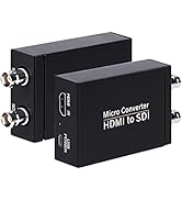 HDMI to SDI, HDMI to SDI Converter Two SDI Output Audio Embedder Support HDMI 1.3, 3G/ HD-SDI Aut...