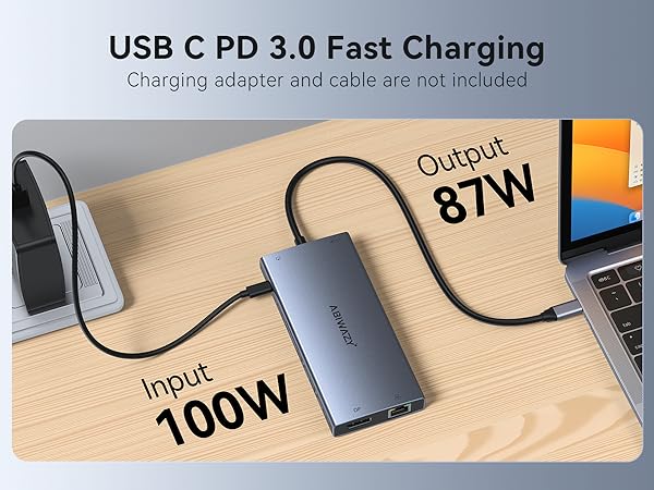 usb c port hub docking station lenovo usb c hub for laptop dock laptop hub hdmi hub