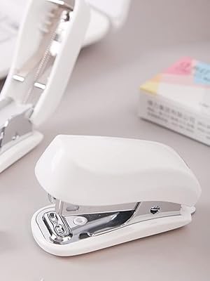 White Stapler with staples