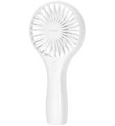 TriPole Handheld Mini Fan Battery Operated Small Personal Portable Fan Speed Adjustable USB Recha...