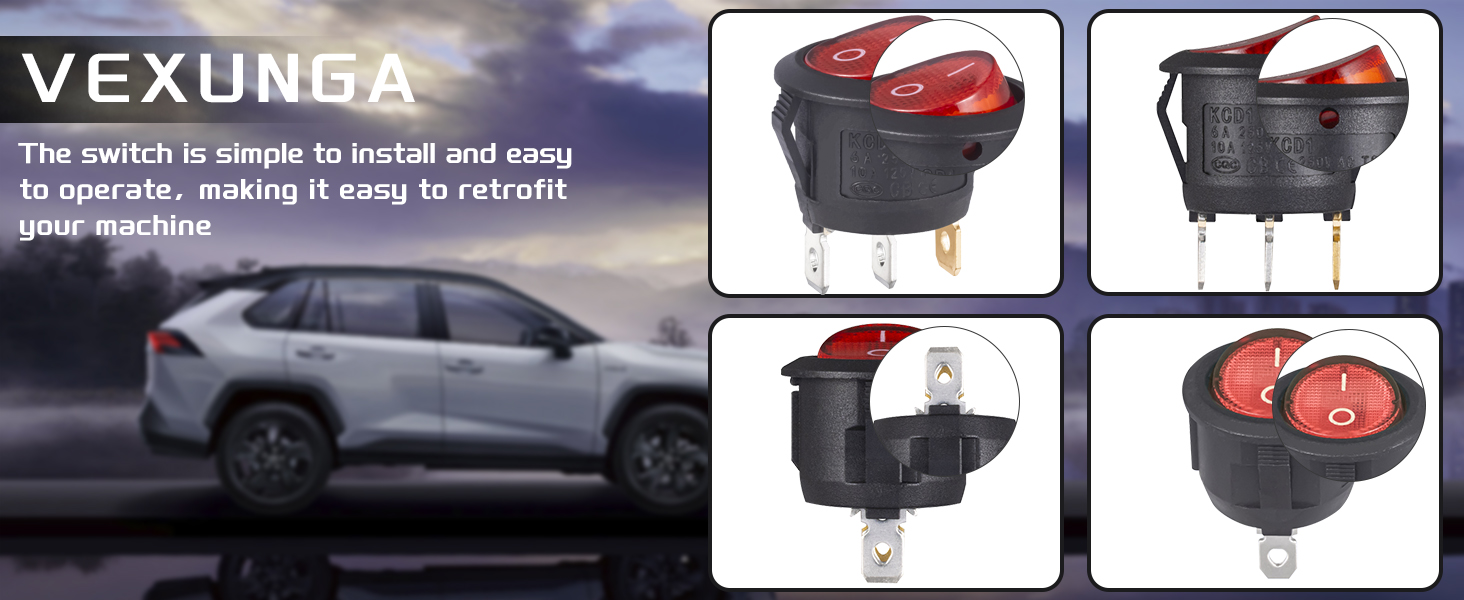 Mini Rocker Switch