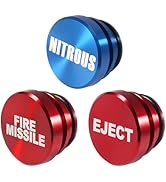AITIAO 3PCS Cigarette Lighter Plug Cover Billet Button Aluminum Dustproof Plugs,EJECT Button Car ...