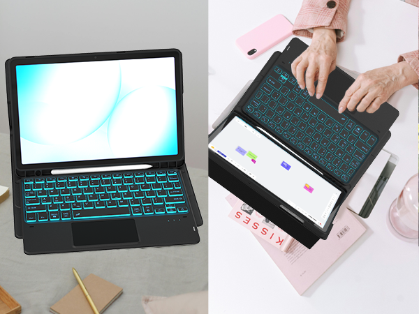 samsung a9 plus tablet case keyboard