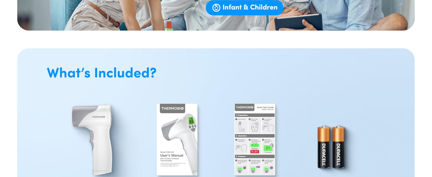 thermometer contactless infrared baby adults
