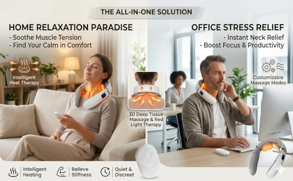 Neck Massager with Heat