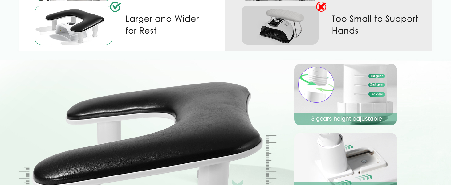 arm rest for nails tech cushion pillow hand rest stand