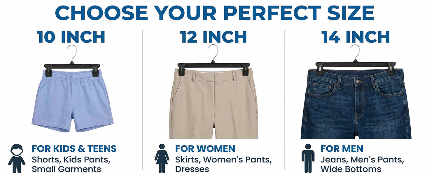 black pants hangers
