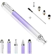 Penyeah Stylus Pen for iPad/iPhone/Android (4 in 1),Universal Touch Screen Disc Tip/Mesh &amp; Rubber...