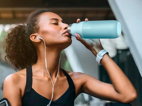 Self-Cleaning Smart Water Bottle