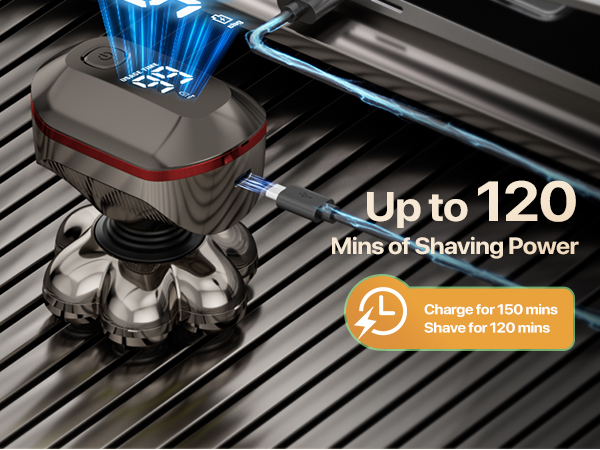 7D Head Shaver for Bald Men
