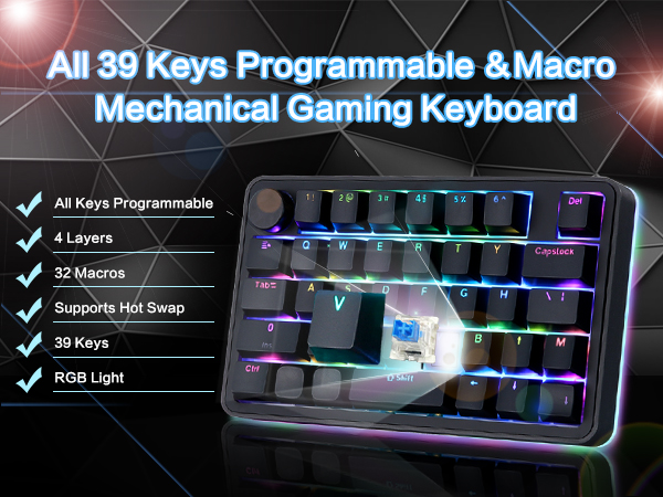 single hand keyboard