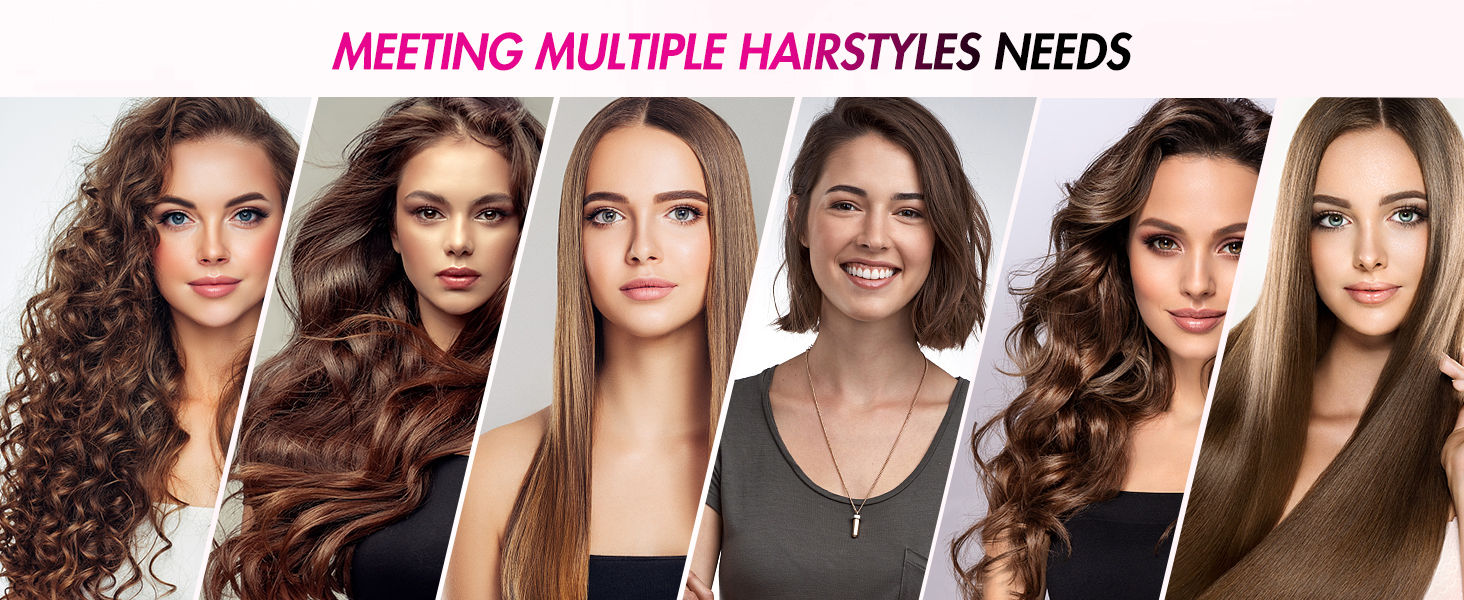 Meeting Multiple Hairstyles Needs