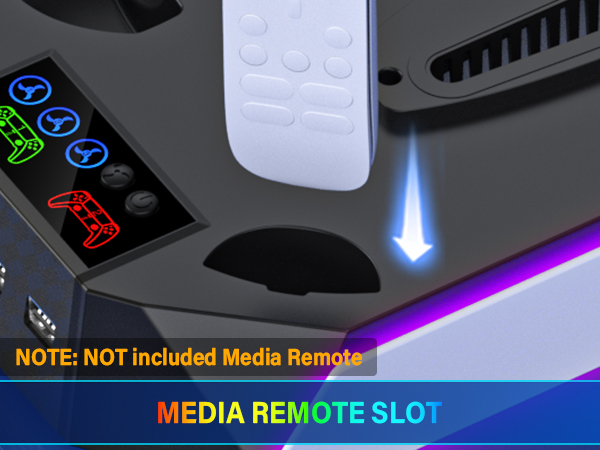 ps5 slim docking station with cooling fan