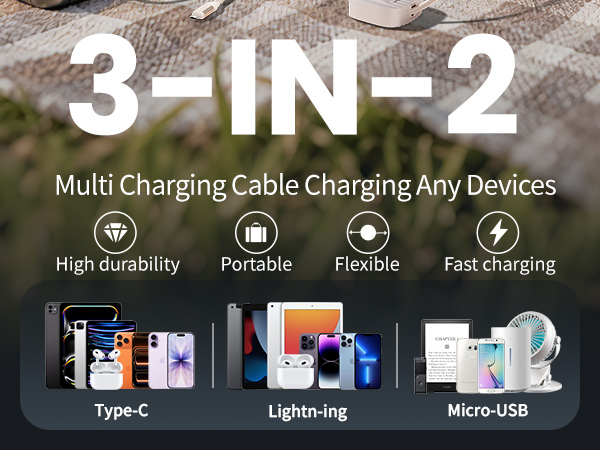 retractable phone charger