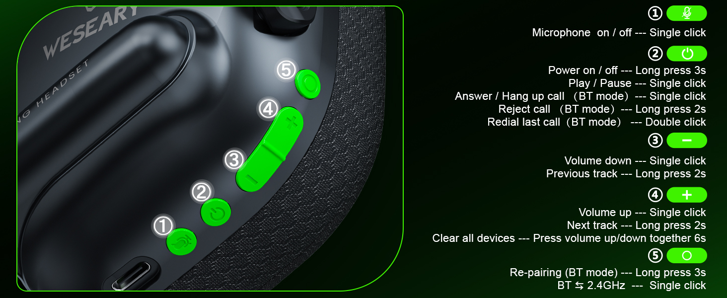 gaming headphones with mic