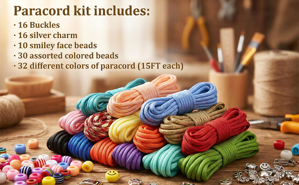 paracord bracelets kit
