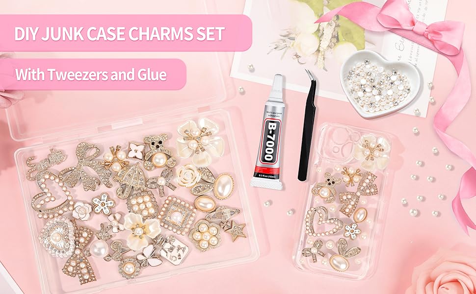 Phone Case Charms Kit