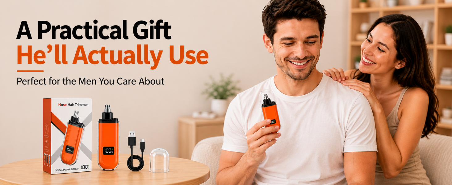 Electric Nose Hair Trimmer for Men