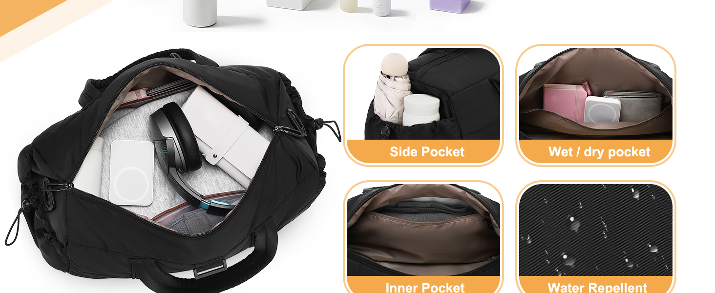 medium gym bag for women
