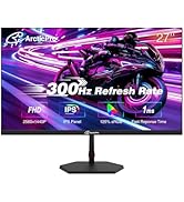 ArcticPro 27 inch 300Hz 240Hz Gaming Monitor, FHD 1080p, 1ms, PC Monitor Gaming, IPS, Adaptive sy...