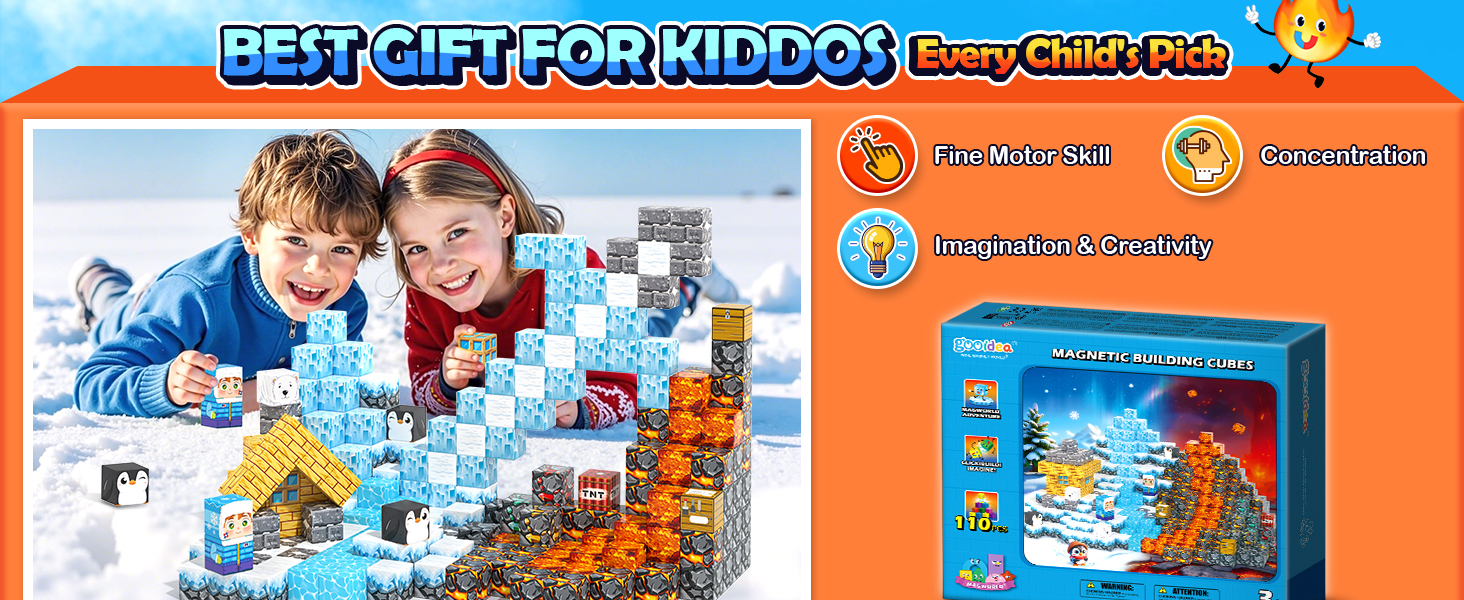 Gooidea magnetic blocks