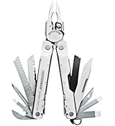 LEATHERMAN, Super Tool 300 Multitool with Premium Replaceable Wire Cutters and Saw, Stainless Steel