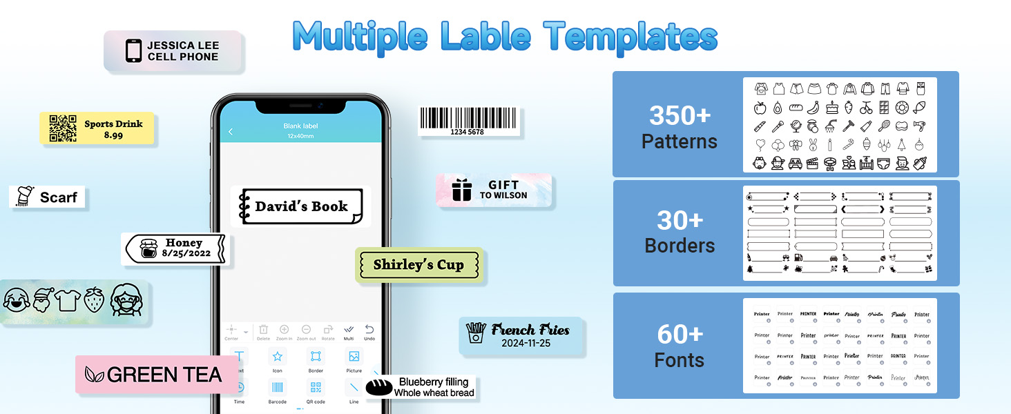 label maker, bluetooth label maker, portable label maker, mini label maker, small label maker