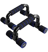 READAEER Push Up Bars Gym Exercise Equipment Fitness 1 Pair Pushup Handles with Cushioned Foam Gr...