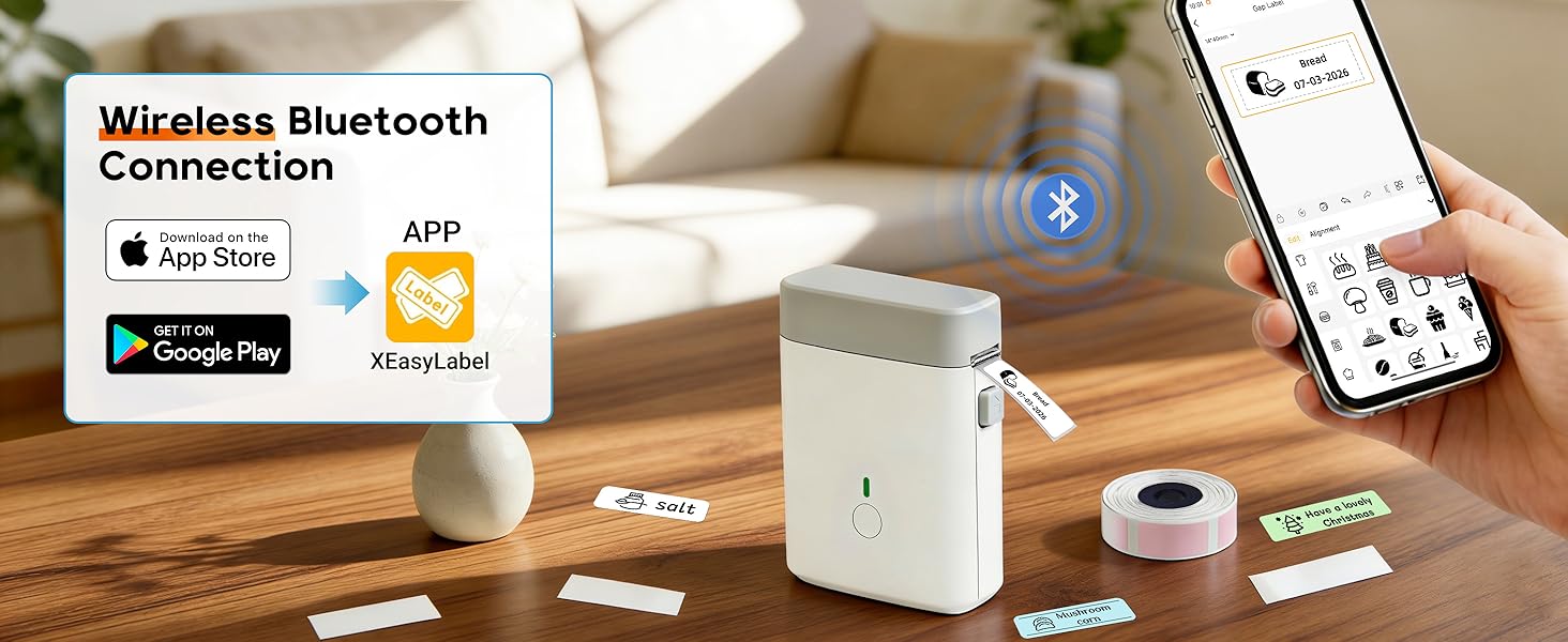 label maker waterproof labels