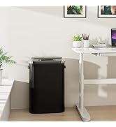 Donext 50L Automatic Trash Can, Motion Sensor Waste Trash Bin w/Soft Close Lid, Smart Touchless S...
