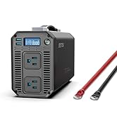BESTEK 1200 Watt Power Inverter, 12V DC to 110V AC Car Inverter with LCD Display, 2 AC Outlets, 5...
