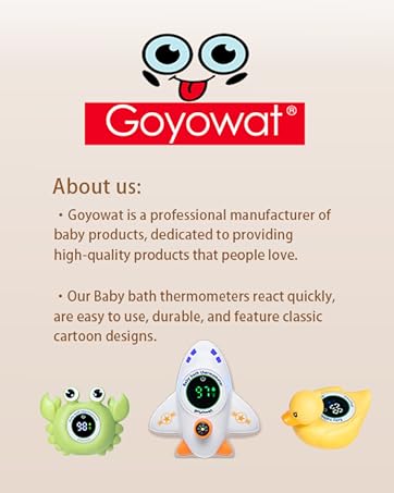  Baby Bath Thermometer