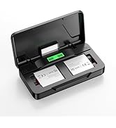 FirstPower NP-BG1 Battery 2 Pack and 2-Channel Battery Charger for Sony NP-BG1 NP-FG1, Cyber-Shot...